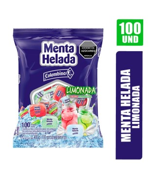MENTA HELADA LIMONADA X 100UND