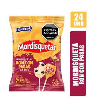 MORDISQUETA RON CON PASAS X 24UND