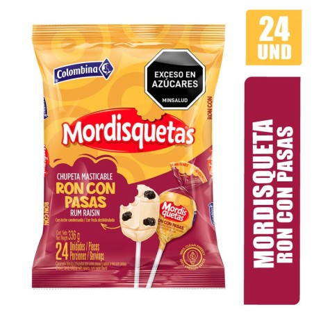 MORDISQUETA RON CON PASAS X 24UND
