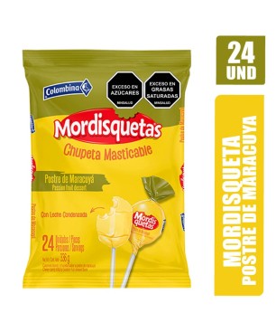 MORDISQUETA POSTRE DE MARACUYA X 24UND