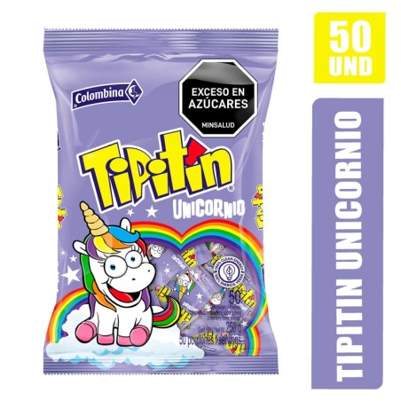CARAMELO TIPITIN UNICORNIO X 50UND
