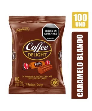 CARAMELO COFFEE DELIGTH BLANDO X 100UND