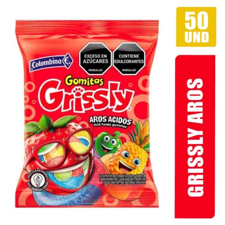 GOMITAS GRISSLY AROS X 50UND