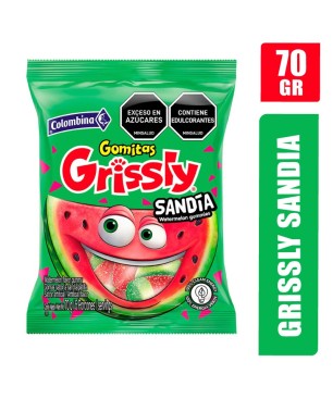 GOMITAS GRISSLY SANDIA X 70GR