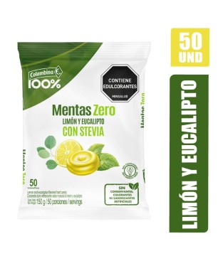 MENTA COLOMBINA EUCALIPTO X 50UND