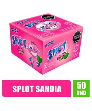 CHICLE SPLOT ACID SANDIA X 50UND