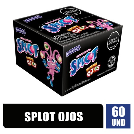 CHICLE SPLOT ESPANTA OJOS X 60UND