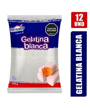 GELATINA BLANCA NORMANDY X 12UND