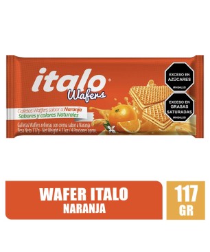WAFER TACO NARANJA ITALO X 117GR