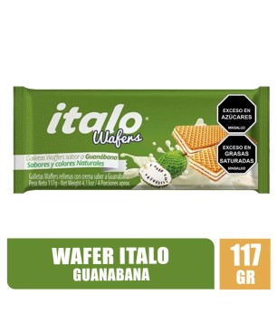 WAFER TACO GUANABANA ITALO X 117GR