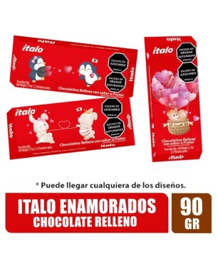 CHOCOLATINA ENAMORADOS ITALO X 90GR