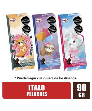 CHOCOLATINA PELUCHES ITALO X 90GR