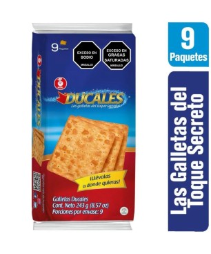 GALLETAS DUCALES INDIVIDUALES 9X3