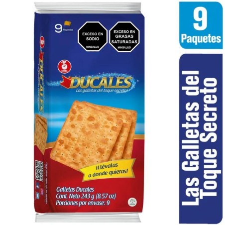 GALLETAS DUCALES INDIVIDUALES 9X3