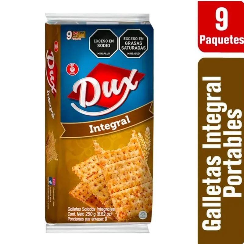GALLETAS DUX INTEGRAL X 9UND