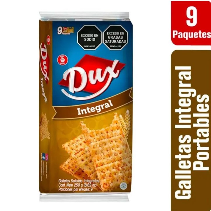 GALLETAS DUX INTEGRAL X 9UND