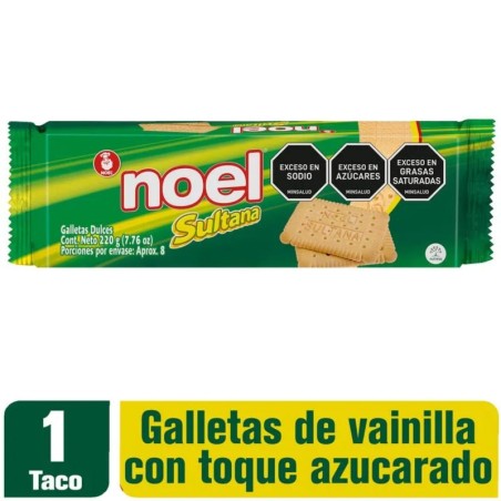 GALLETAS NOEL SULTANA X 220GR