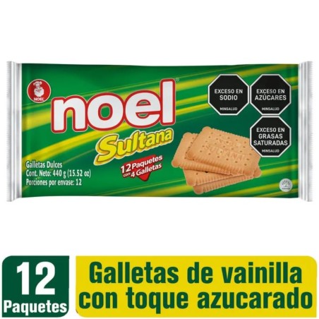 GALLETA NOEL  SULTANA X 12UND