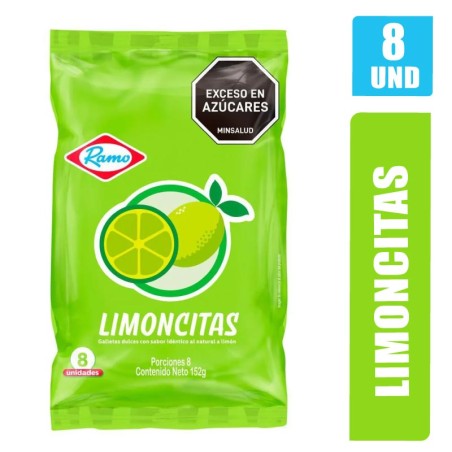 GALLETAS LIMONCITAS RAMO X 8UND