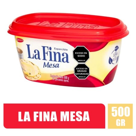 MARGARINA LA FINA X 500GR