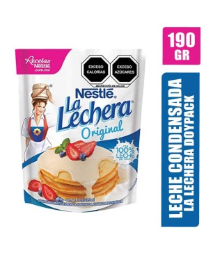 LECHE CONDENSADA LA LECHERA DOYPACK X 190GR