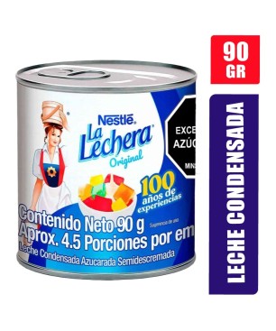 LECHE CONDENSADA LA LECHERA TARRO X 90GR