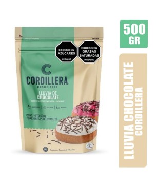 LLUVIA DE CHOCOLATE CORDILLERA X 500GR