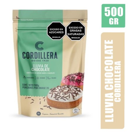 LLUVIA DE CHOCOLATE CORDILLERA X 500GR