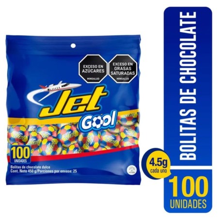 CHOCOLATINA JET GOOL X 100UND