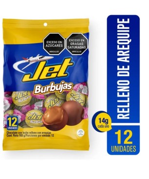 CHOCOLATINA JET BURBUJAS X 12UND