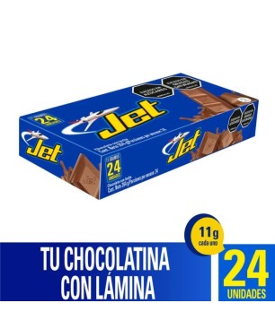 CHOCOLATINA JET 11GR X 24UND