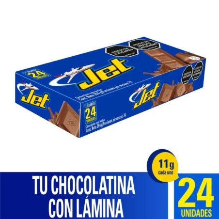 CHOCOLATINA JET 11GR X 24UND
