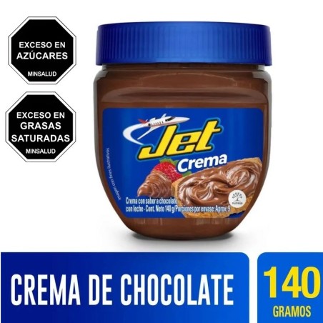 CHOCOLATE JET CREMA X 140GR