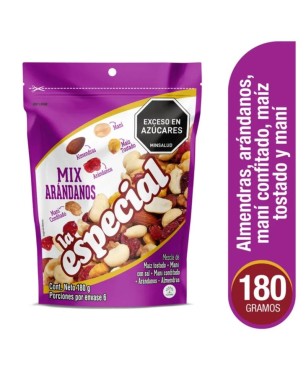 MANI LA ESPECIAL ARANDANO MIX X 180GR