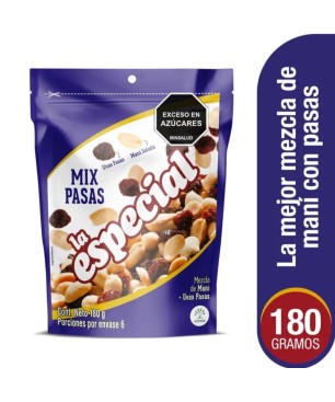 MANI LA ESPECIAL CON PASAS X 180GR