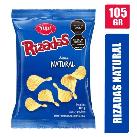RIZADAS NATURAL FAMILIAR X 105GR