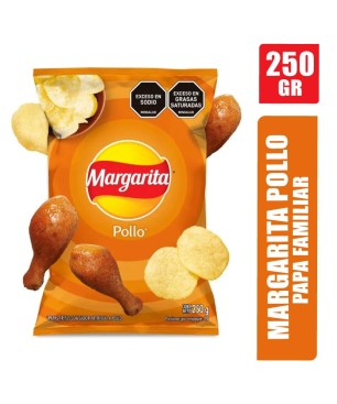 PAPAS MARGARITA POLLO FAMILIAR X 250GR