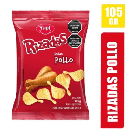 RIZADAS POLLO FAMILIAR X 105GR