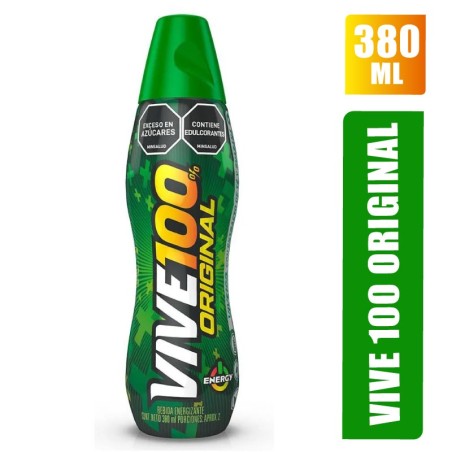 BEBIDA ENERGIZANTE VIVE 100 GRANDE X 380ML