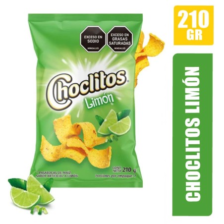CHOCLITOS LIMÓN XL FAMILIAR X 210GR