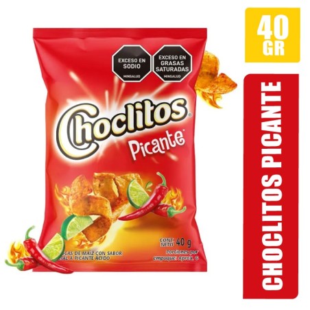CHOCLITOS PICANTE X 40GR