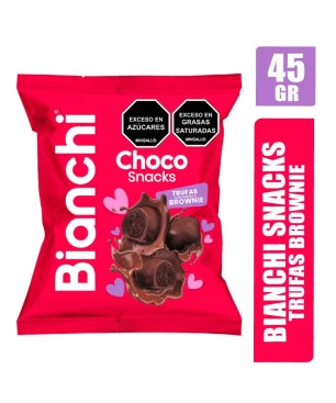 BIANCHI CHOCO SNACKS TRUFAS X 45GR