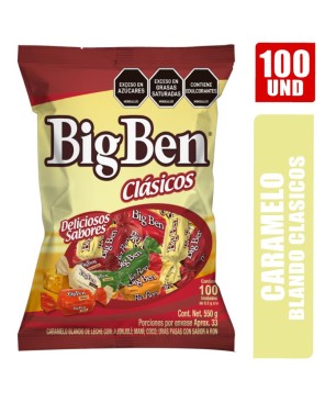 CARAMELO GRAN BIG BEN TRADICIONAL X 100UND