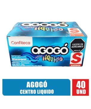 CHICLE AGOGO ACILIQUIDO X 40UND