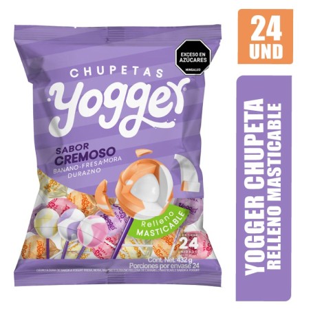 CHUPETAS YOGGER  X 24UND