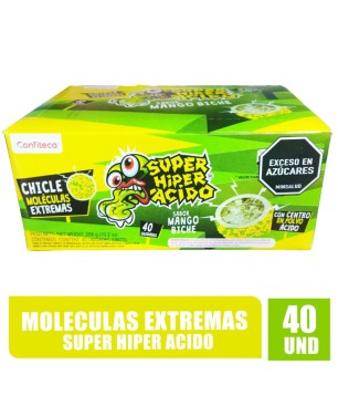 CARAMELO HIPER ACIDO MOLECULAS X 40UND