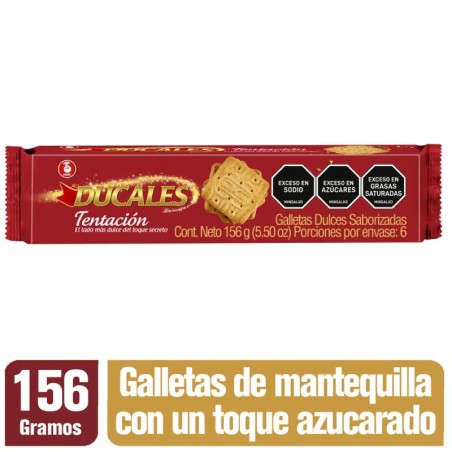 GALLETAS DUCALES TENTACIÓN TC X 156GR