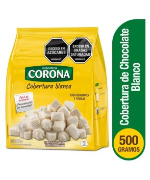 COBERTURA DE CHOCOLATE BLANCA X 500GR