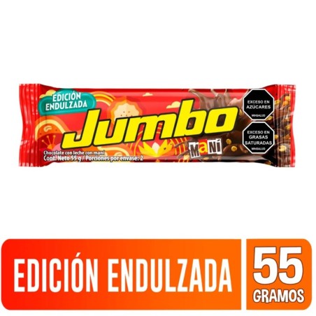 CHOCOLATINA JUMBO MANI X 55GR
