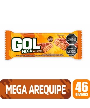 CHOCOLATINA GOL MEGA AREQUIPE X 46GR
